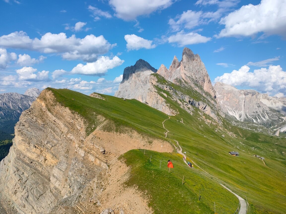 seceda a piedi